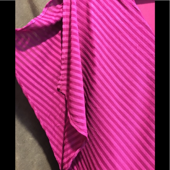 WHBM Pink Striped Top - Picture 3 of 5